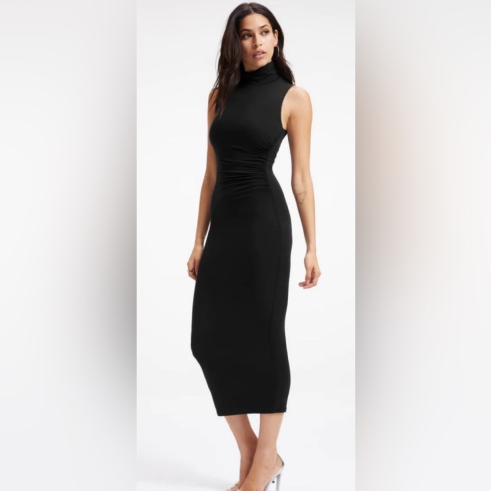 Good American good touch midi dress